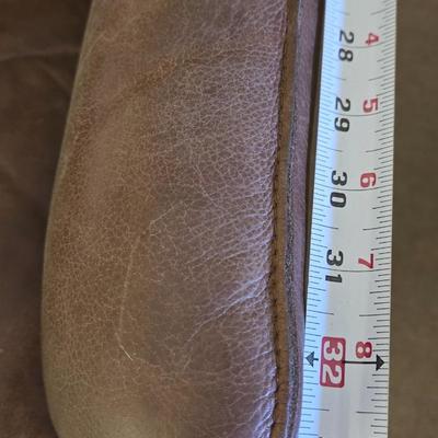 Brown Leather Electric Recliner