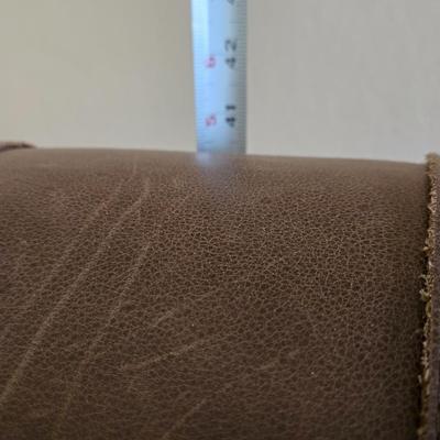 Brown Leather Electric Recliner