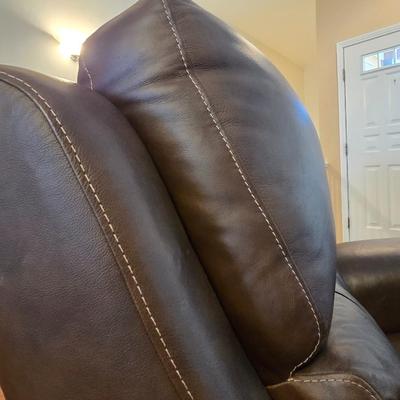 Large Electric Recliner with Built-in Charger