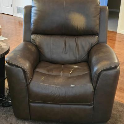 Large Electric Recliner with Built-in Charger