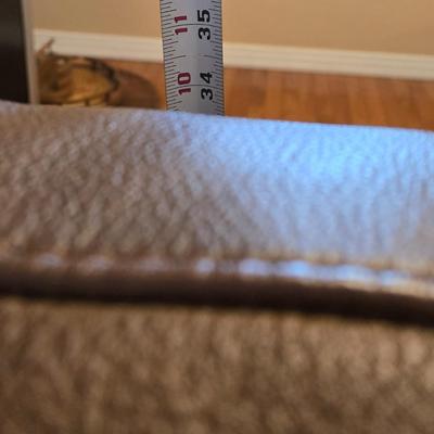 Ethan Allen Leather Loveseat