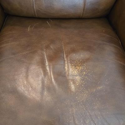 Ethan Allen Leather Chair