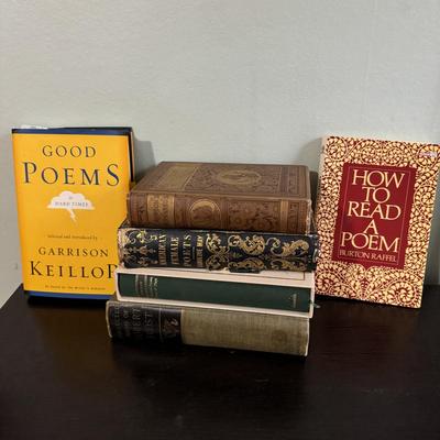 Frost, Sandburg and Other Poetry Books (PB- TF)