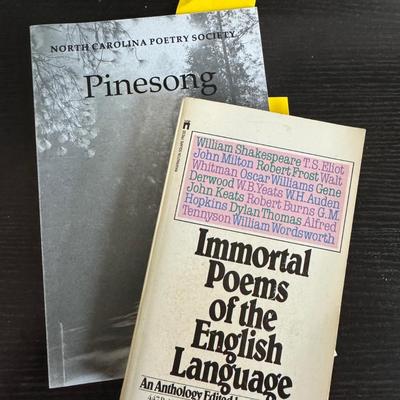 Frost, Sandburg and Other Poetry Books (PB- TF)