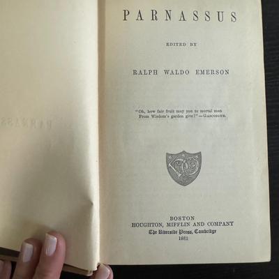 Frost, Sandburg and Other Poetry Books (PB- TF)