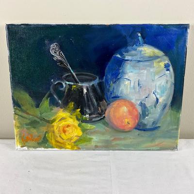 95 Original Acrylic Still Life by Kathie Rodgers