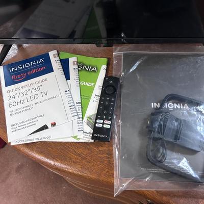 24” Insignia Fire TV w/Remote (PB-BB)