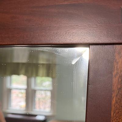Mission Style Wood Mirror (PB-TF)