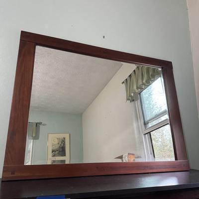 Mission Style Wood Mirror (PB-TF)