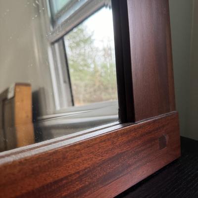 Mission Style Wood Mirror (PB-TF)