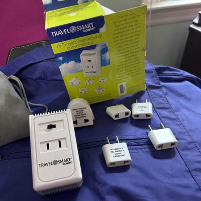 Five Piece Luggage Lot with Converters (PB-BB)