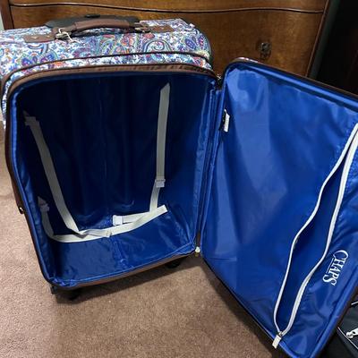 Five Piece Luggage Lot with Converters (PB-BB)