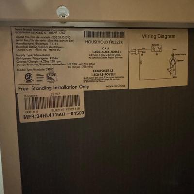 Kenmore Household Freezer (L-TF)