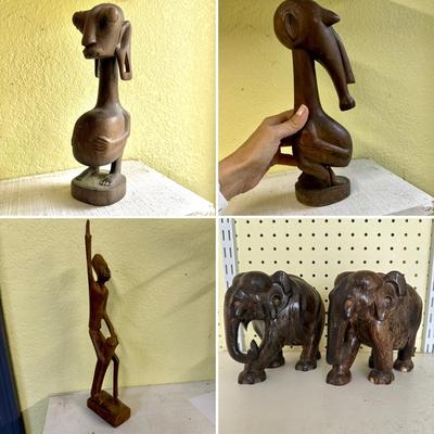 Five Wooden Statues (BS-TF)