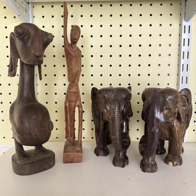 Five Wooden Statues (BS-TF)