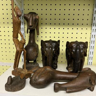 Five Wooden Statues (BS-TF)