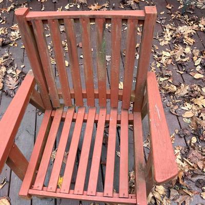 Wooden Deck Chair and Lounger (D-BB)