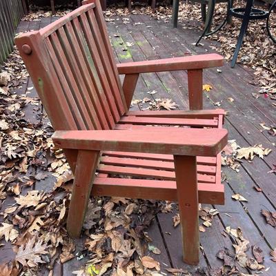 Wooden Deck Chair and Lounger (D-BB)