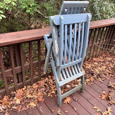 Wooden Deck Chair and Lounger (D-BB)