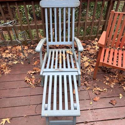 Wooden Deck Chair and Lounger (D-BB)