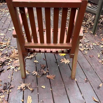 Wooden Deck Chair and Lounger (D-BB)