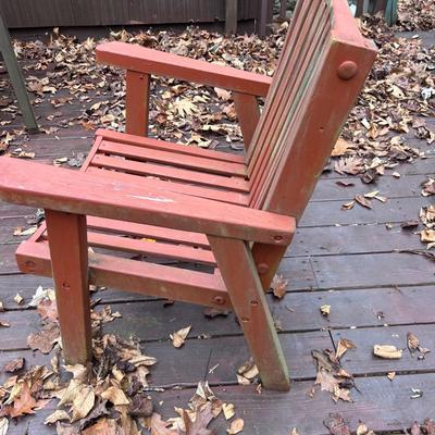 Wooden Deck Chair and Lounger (D-BB)