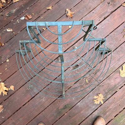 Two Metal Plant Stands (D-BB)