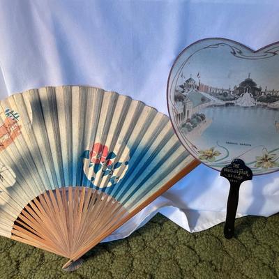 Vintage ladies fans