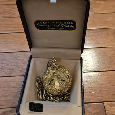 Jules Jurgensen Pocket Watch with Box