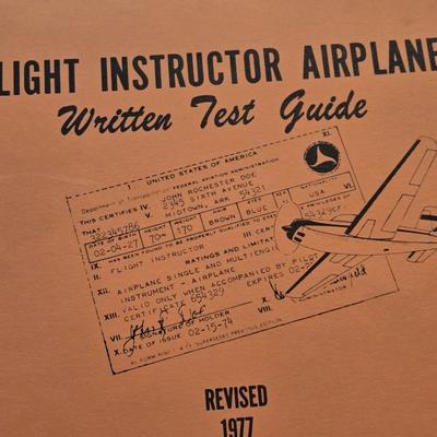 US Air Force Flight Instructor Airplane Written Test Guide and USAF Fitness Guide