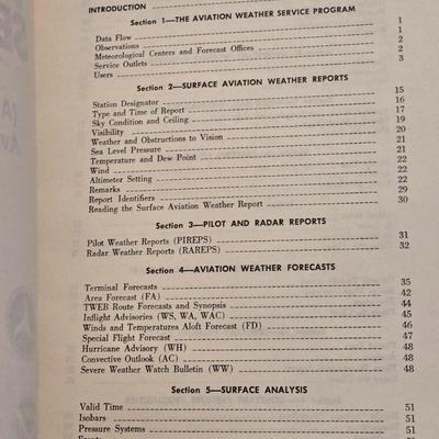 2 US Air Force Weather Aviation Handbooks