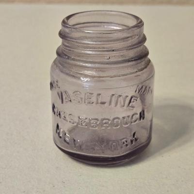 Antique Vaseline Jar