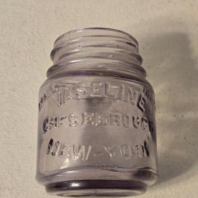 Antique Vaseline Jar