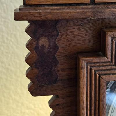 Antique Exile Clock Made by Wm L. Gilbert Clock Co.