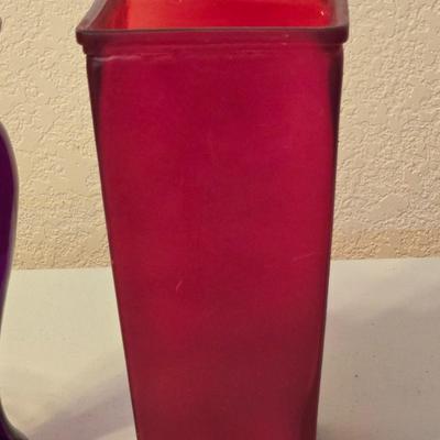 4 Colorful Vases