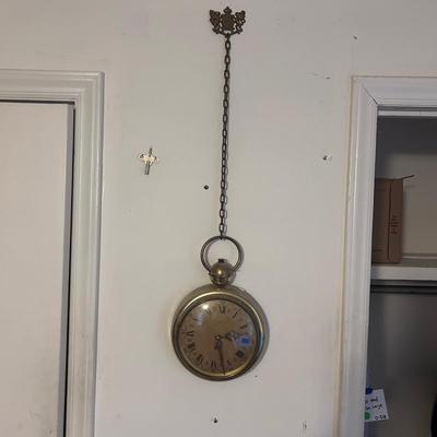 8 Day Wall Hanging Clock (O-BB)