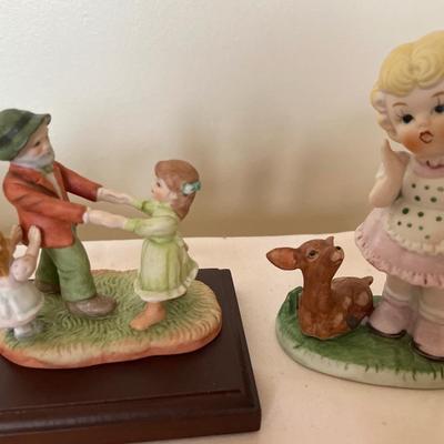 Children figurines from different makers