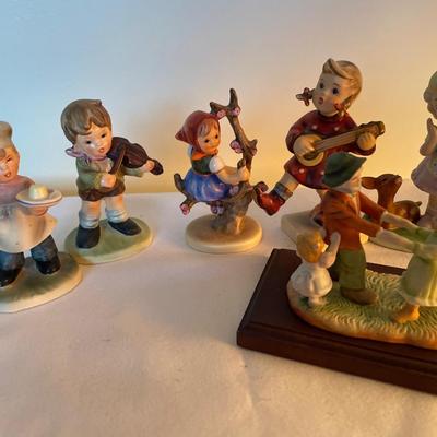 Children figurines from different makers