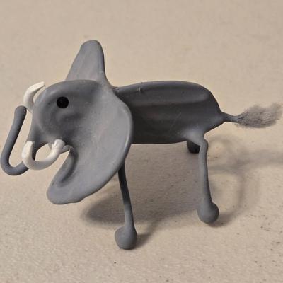 Decorative Animal Lot - Wood, Glass, Clay