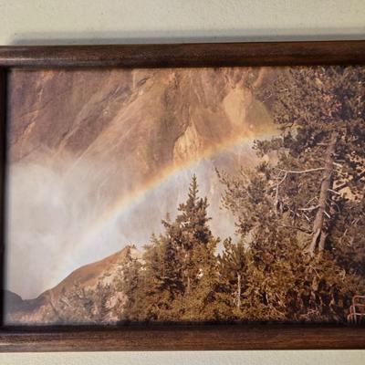 3 Framed Photos and a Quote