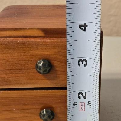 Small Wood Trinket Box