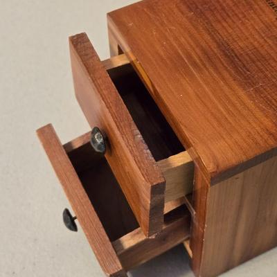 Small Wood Trinket Box