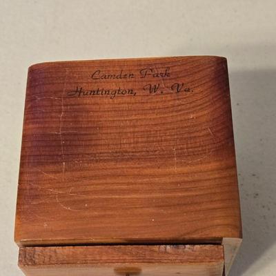 Small Wood Trinket Box