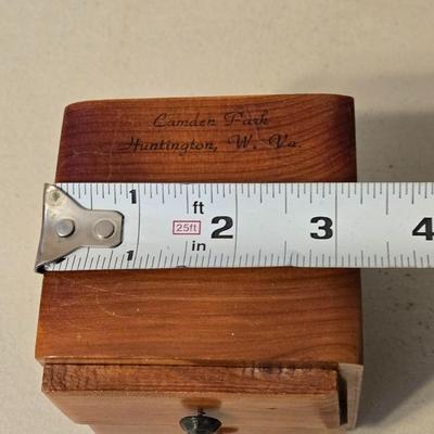 Small Wood Trinket Box