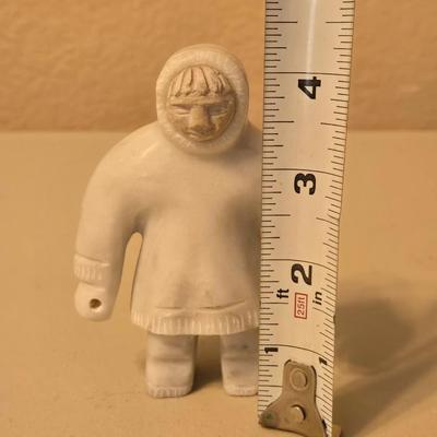 Alaskan Carved Stone Man