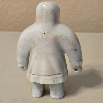 Alaskan Carved Stone Man