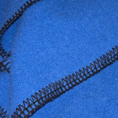 L.L.Bean Blue Fleece Blanket