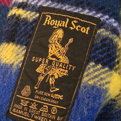 Royal Scot Wool Plaid Lap Blanket