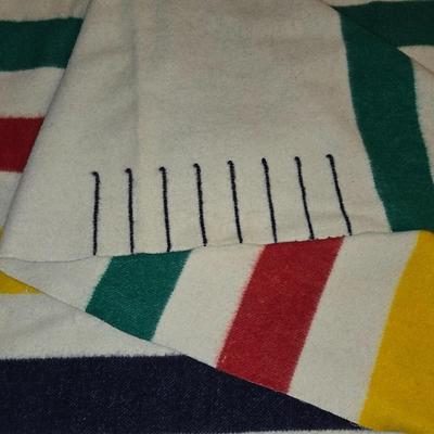 Vintage HUDSON BAY COMPANY 8 Point Blanket