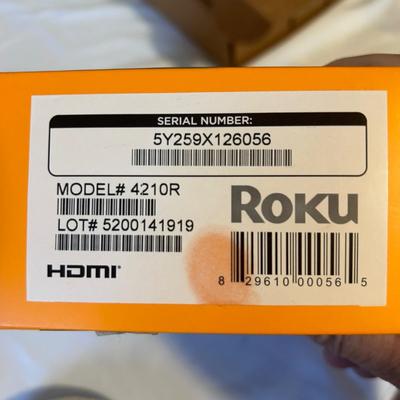 Blue-Ray DVD Player with Two Roku (O-BB)